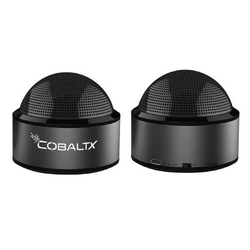 Set of 2 - Cobalt TWS Speakers Portable Bluetooth Mini Stereo Speaker